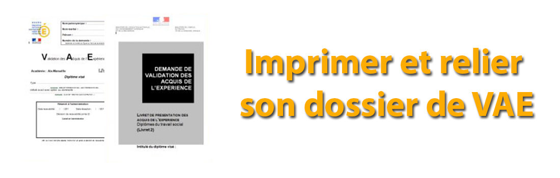 Imprimer un dossier à reliure