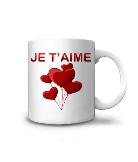 Coffret cadeau maman - Mug (La plus belle maman du monde) + coeur