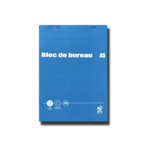 Bloc-notes A5 feuillets détachables carreaux 5x5