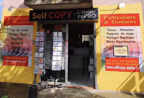 Les différents papiers disponibles chez Self Copy