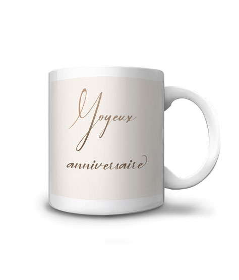 Mug Santé, Papa Joyeux Anniversaire Personnalisé