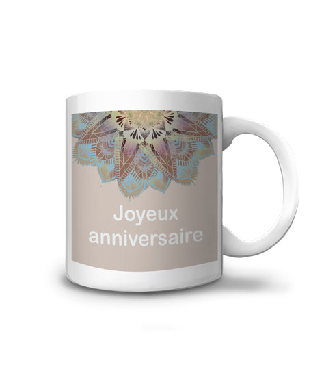 Offrez ce mug anniversaire -bien-être