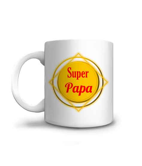 mug super papa à offrir sans modération à son papa adoré