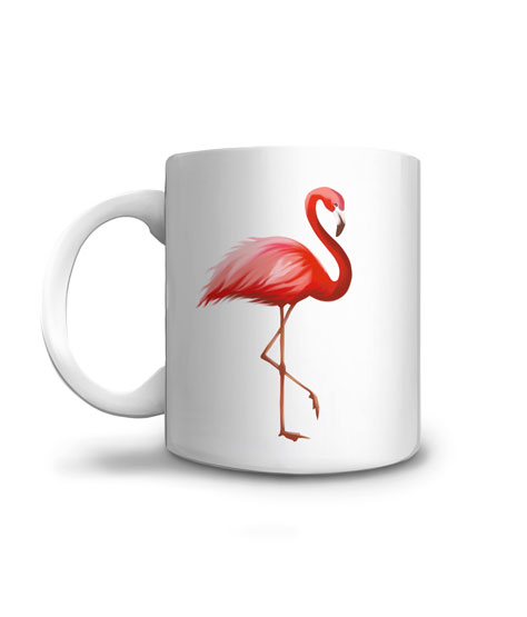 Mug Animaux Flamands roses sud de la France Camargue