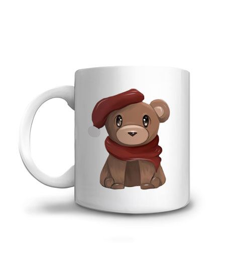 mug animaux nounours mignon