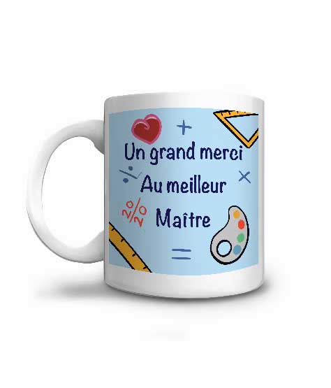 Offrez ce mug au maître d'école de vos enfants