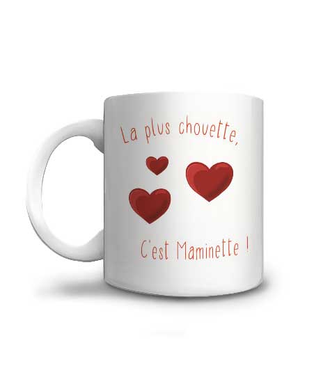 Voiic un mug à offrir à sa grand-mère, sa mamie, sa mémé ou mamounette