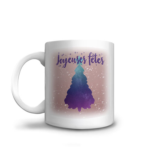 Mug Noël Joyeuses fêtes à offrir