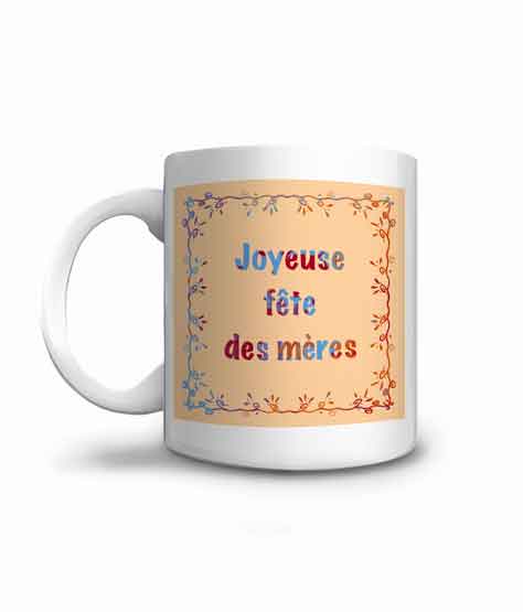 Mug à offrir en cadeau pour la fête des mères à sa maman adorée