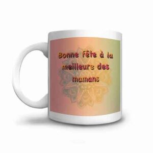 mug pour fête des mères