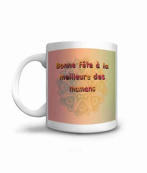 mug pour fête des mères