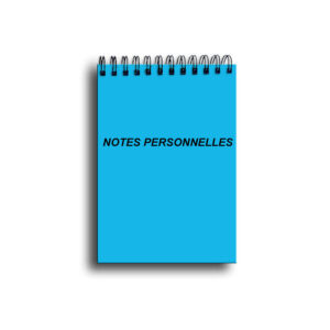 cahier A6 reliure spirale
