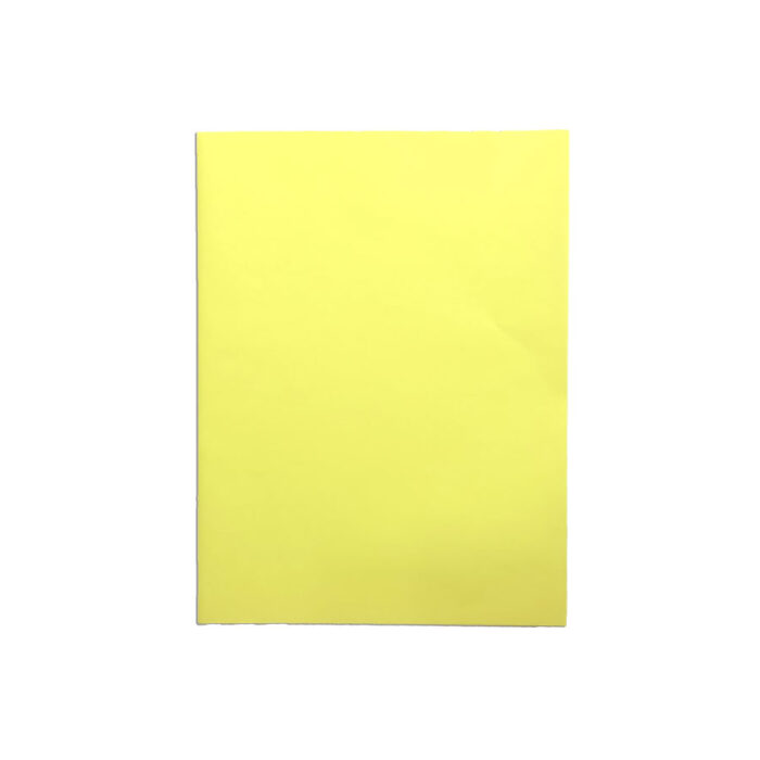 sous chemise en papier jaune.