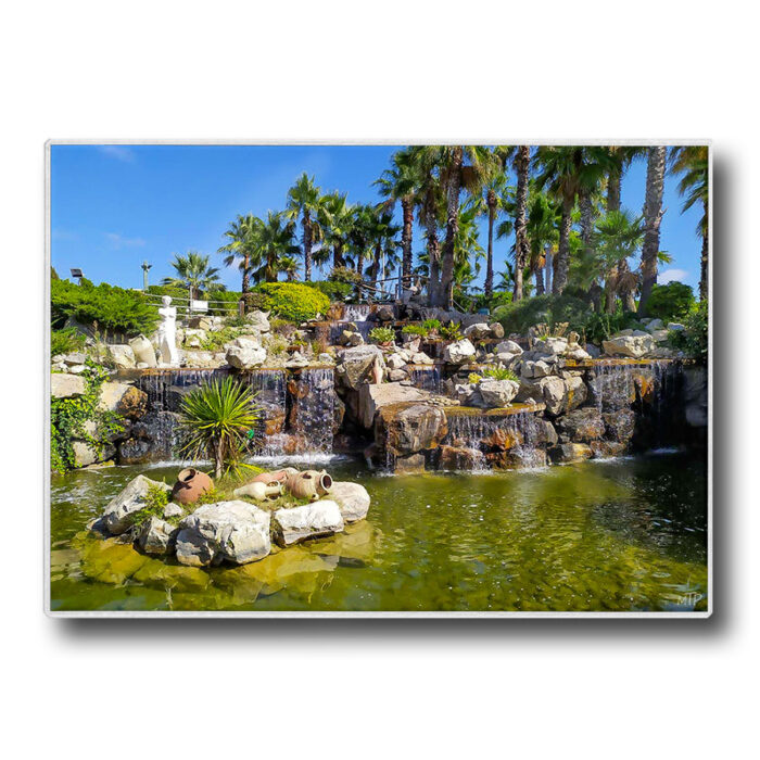 Set de table plastifié avec photo du mini golf du gard