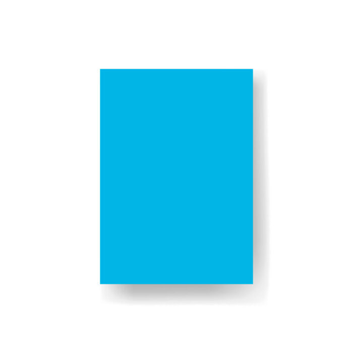 Papier coloré 160g bleu vif