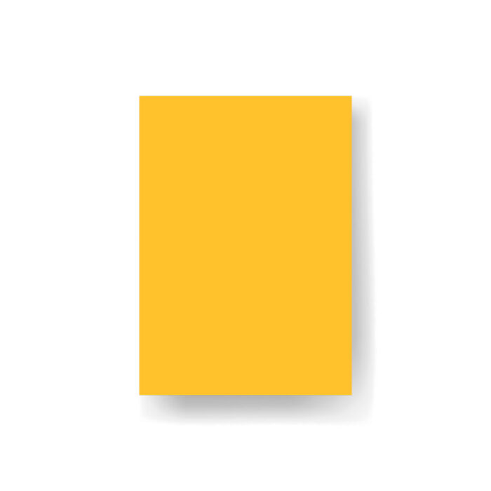Papier coloré 160g jaune orangé