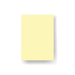 Papier coloré 160g jaune clair