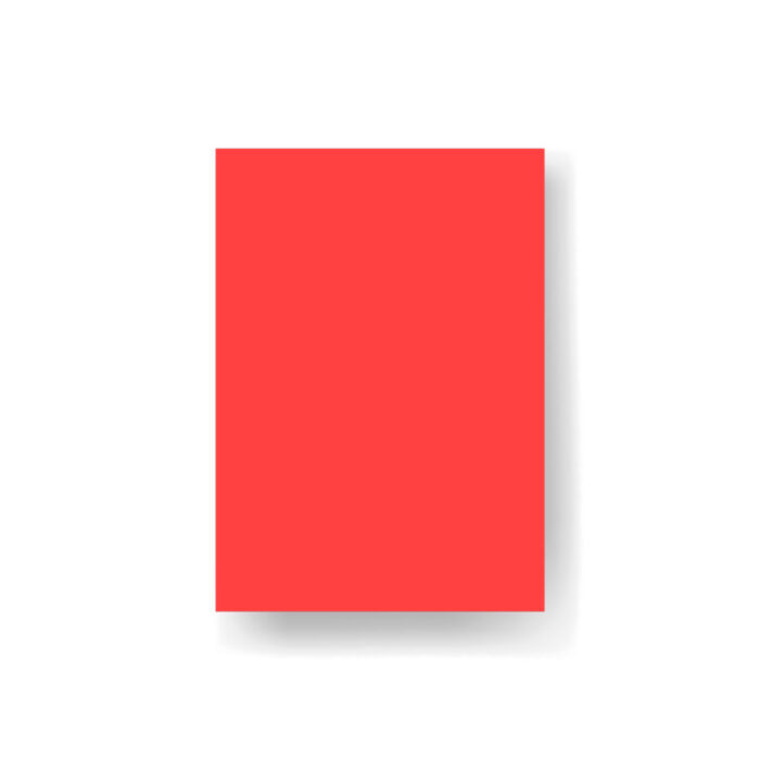 Papier coloré 160g rouge