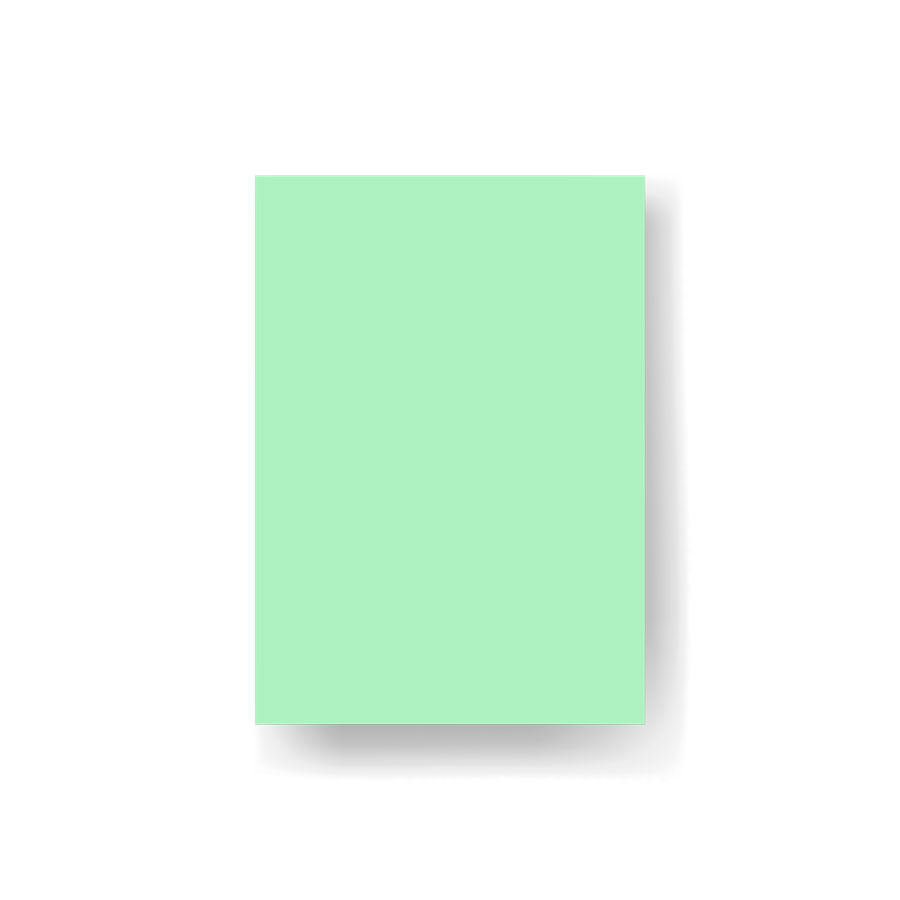 Papier coloré A4 160g Vert clair