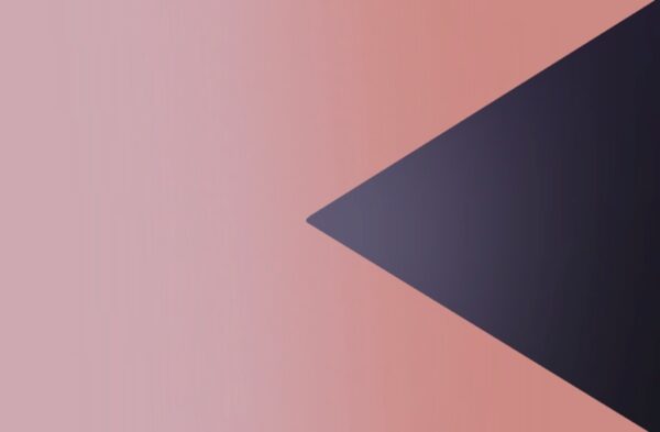 carte de visite entreprise et association fond rose triangle