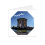 Carte postale Montpellier et ses alentours, le Peyrou