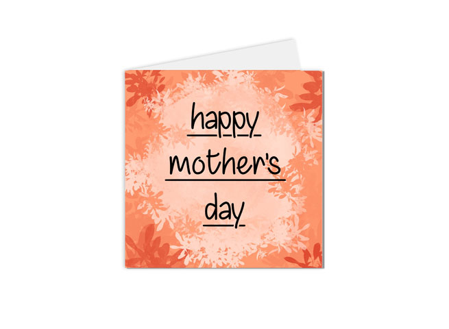 carte postale fête des mères, happy mother's day