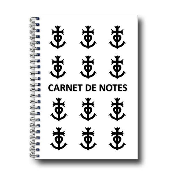 carnet de notes a5 "croix camarguaise"