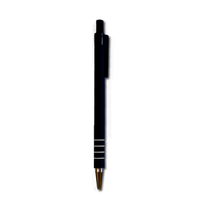 stylo rétractable noir