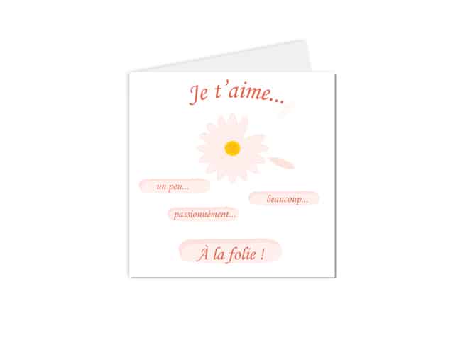 carte je t'aime un peu beaucoup...