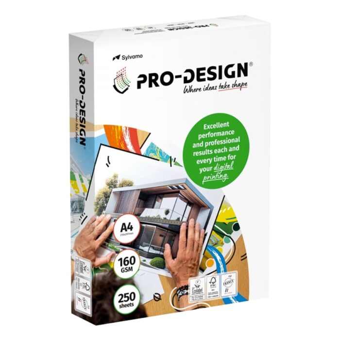 papier pro-design 160g pour impression laser ou jet d'encre A4, A3 ou SRA3