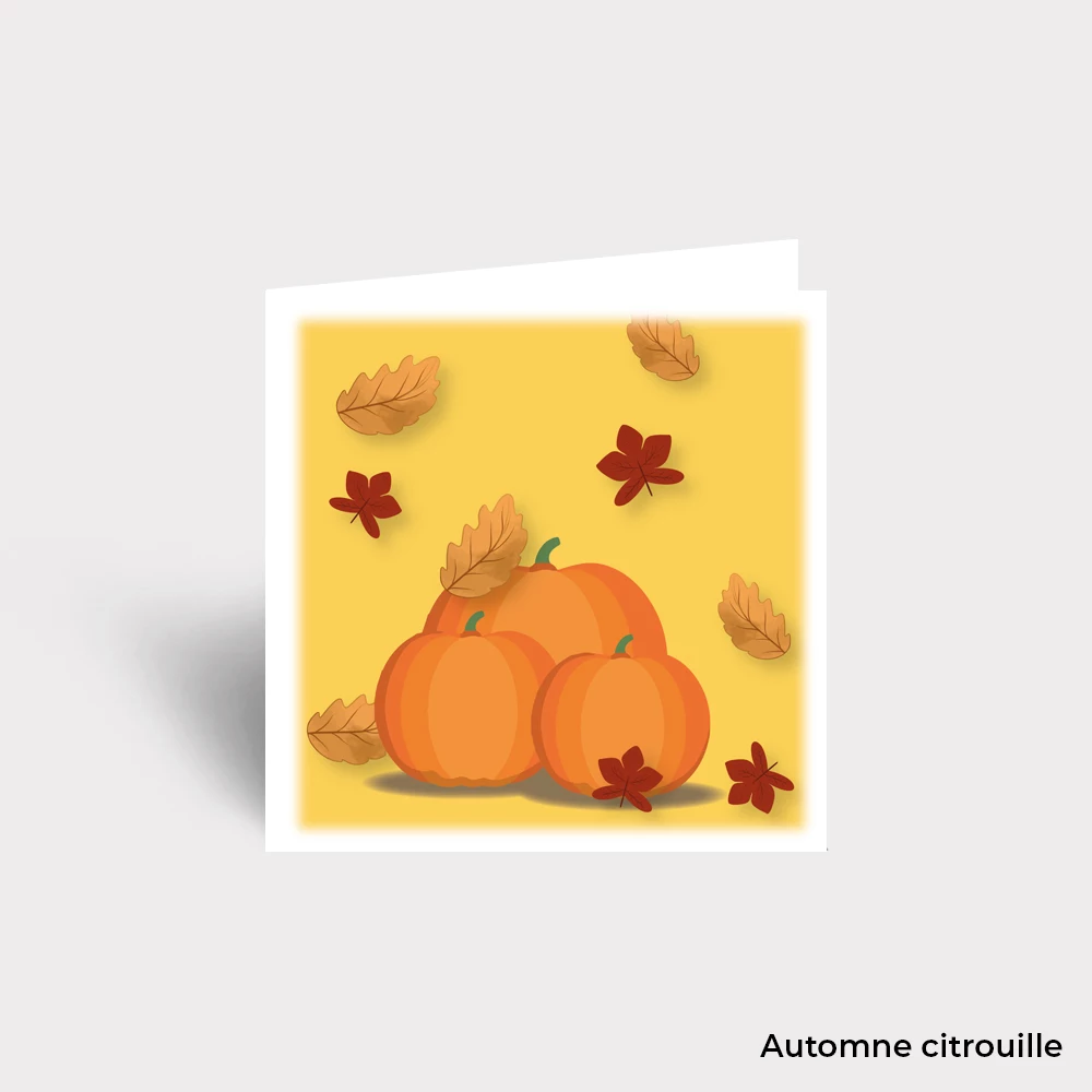 Carte Postale - Automne - Halloween