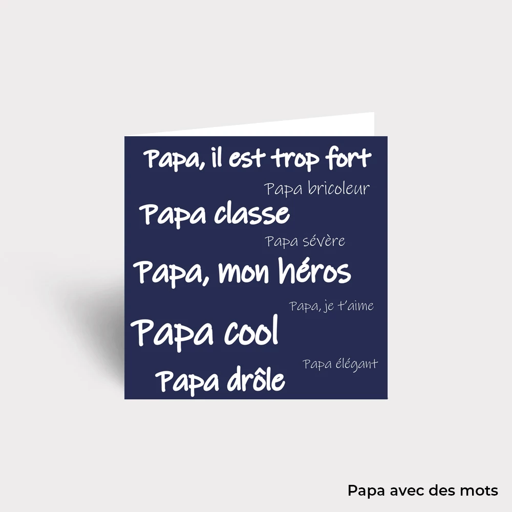 Carte Postale - Papa – Image 9