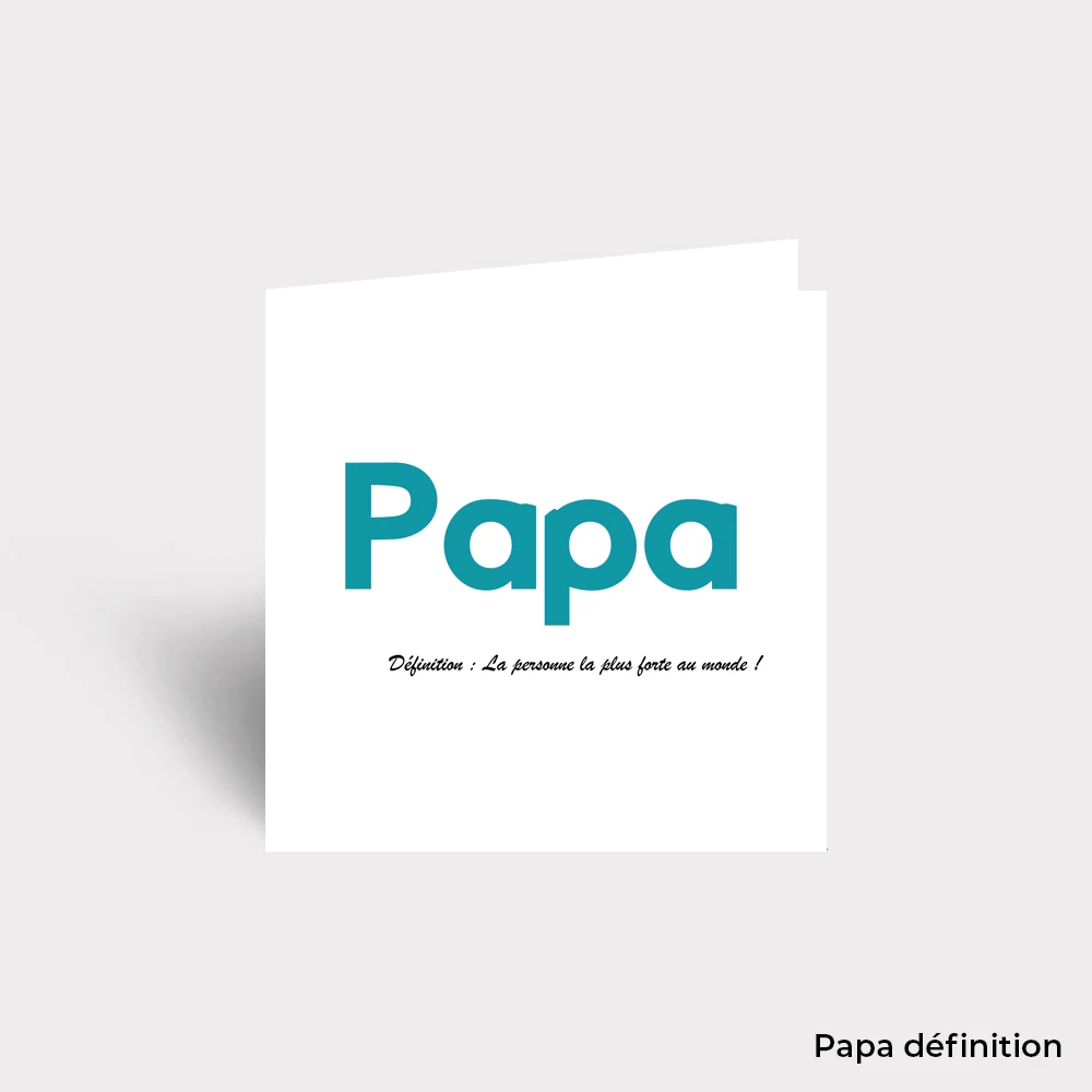Carte Postale - Papa – Image 8