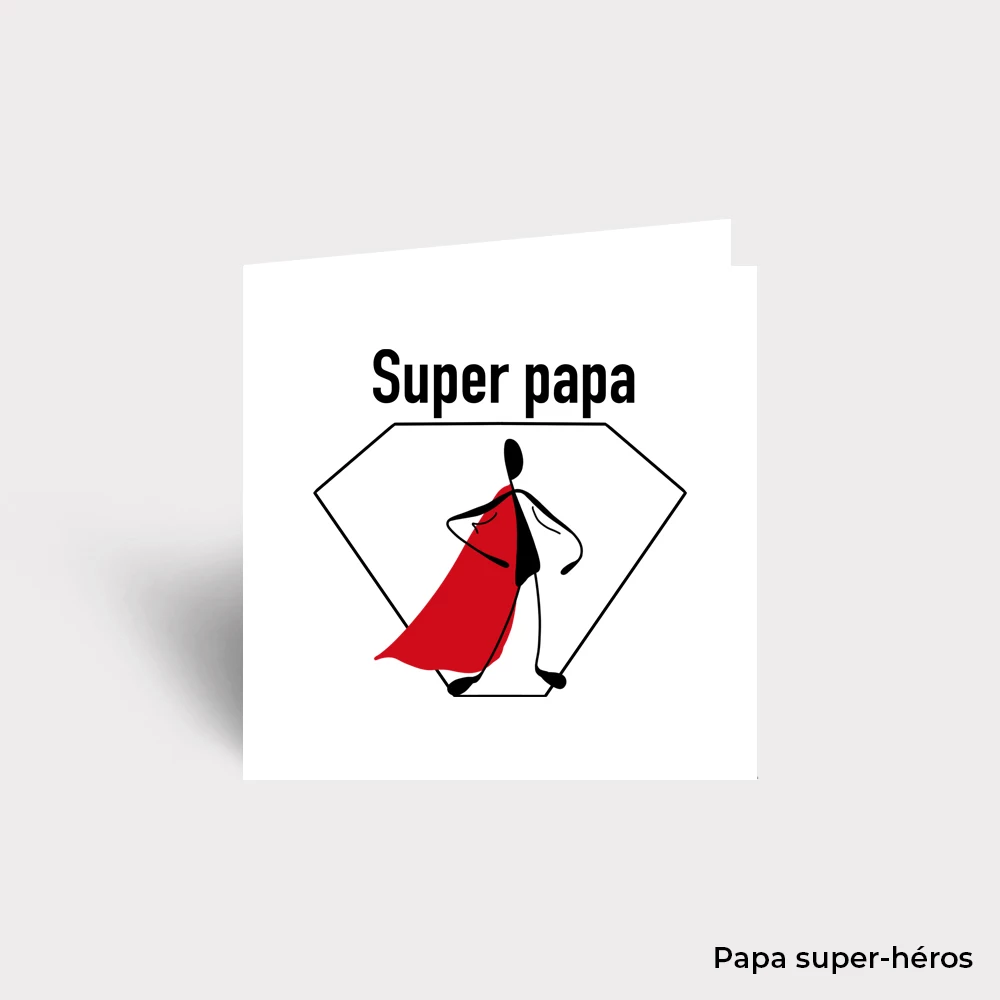 Carte Postale - Papa