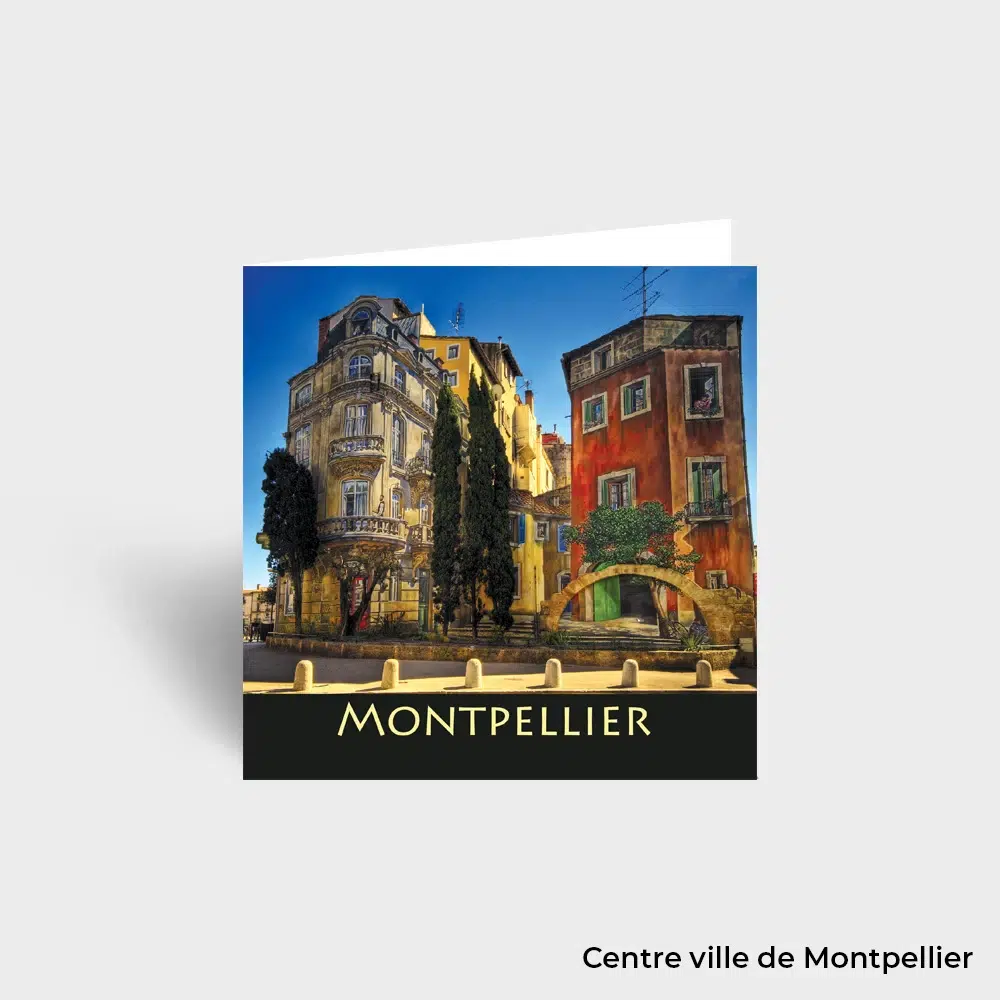 Carte Postale - Montpellier et alentours