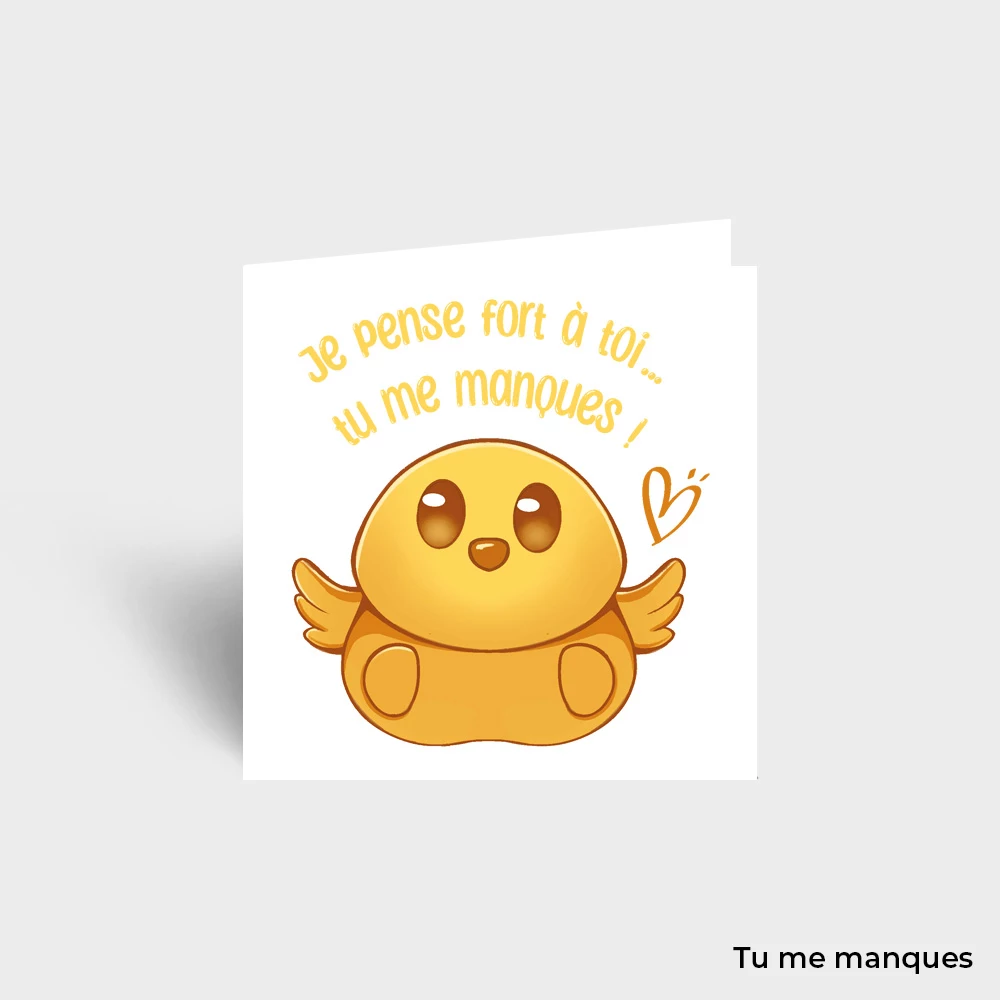 Carte Postale - Tendresse