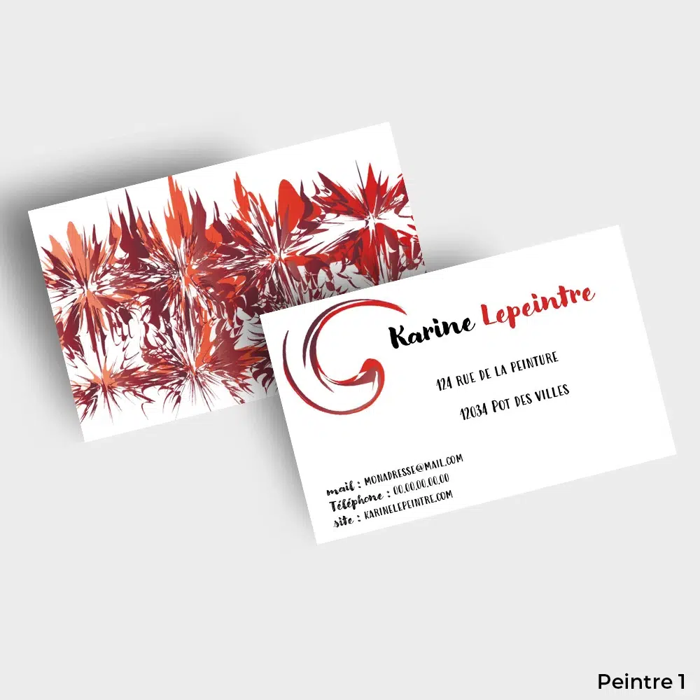 Cartes de visite Artiste – Image 3