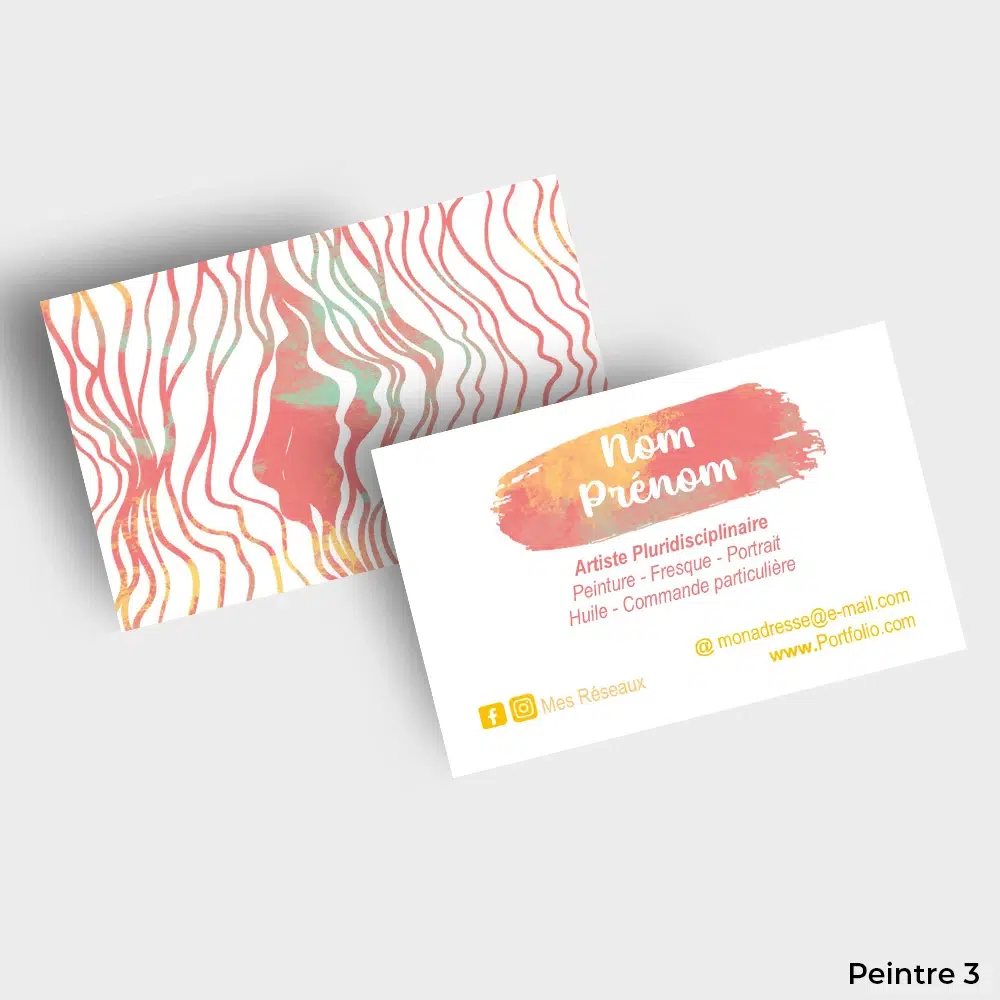 Cartes de visite Artiste – Image 5
