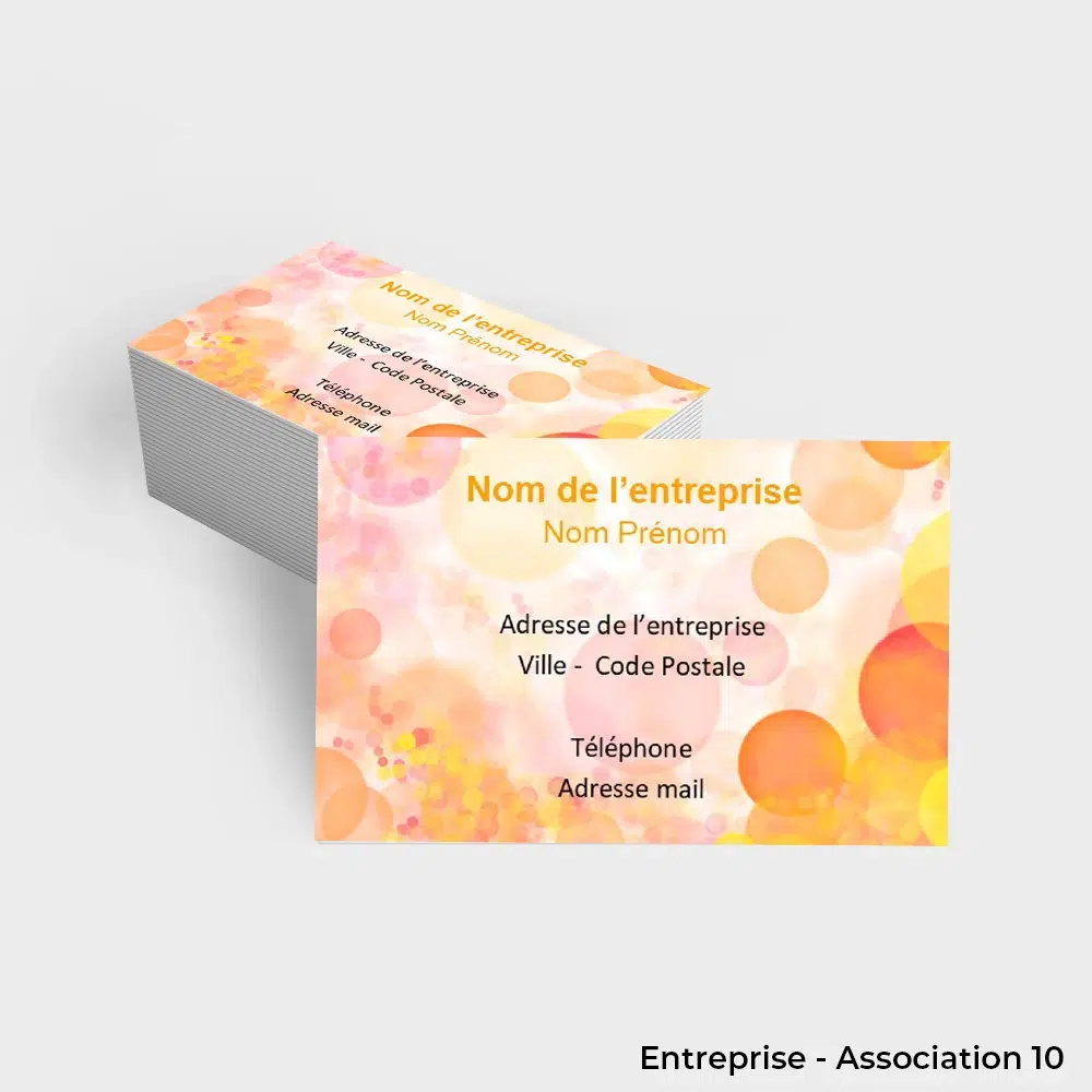 Cartes de visite Entreprise Association – Image 10