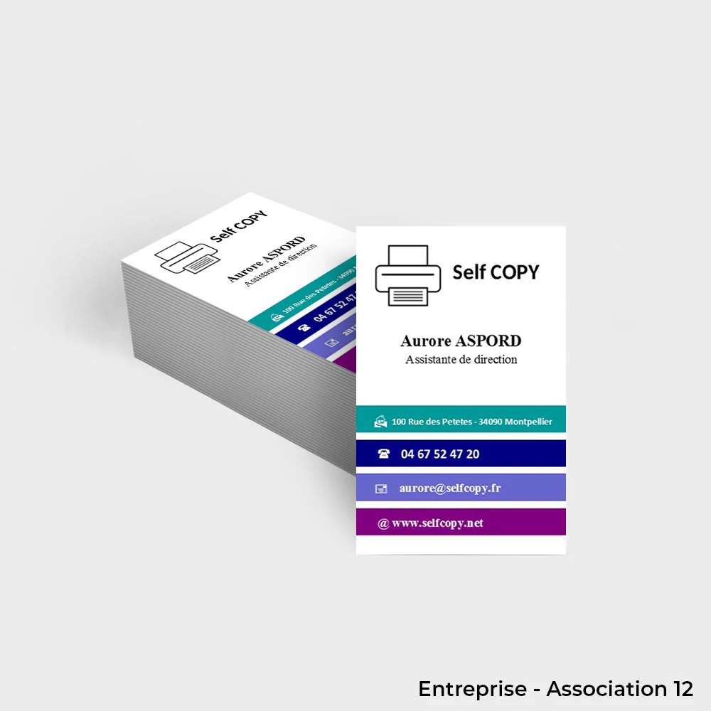 Cartes de visite Entreprise Association – Image 12