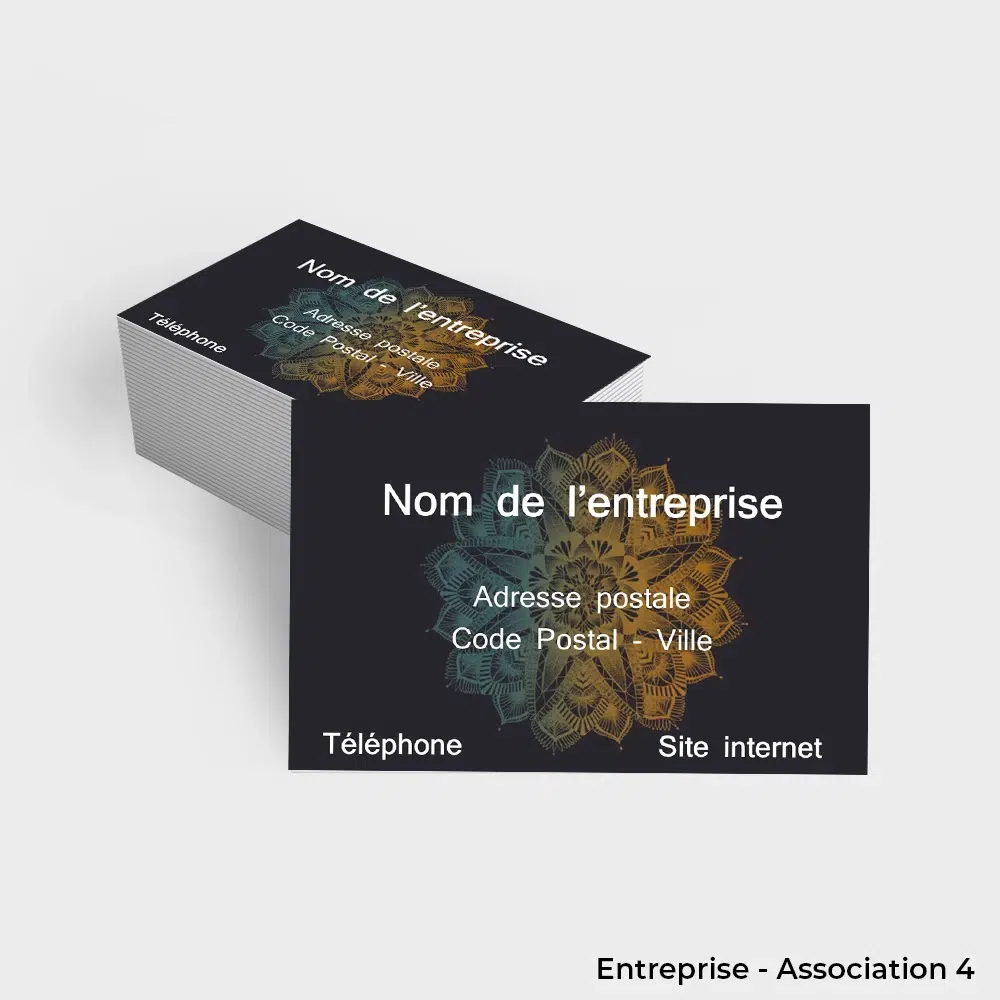 Cartes de visite Entreprise Association – Image 4