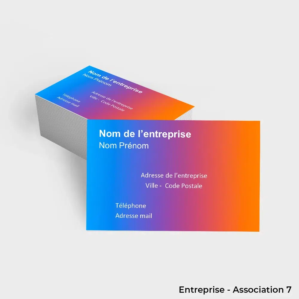 Cartes de visite Entreprise Association – Image 7