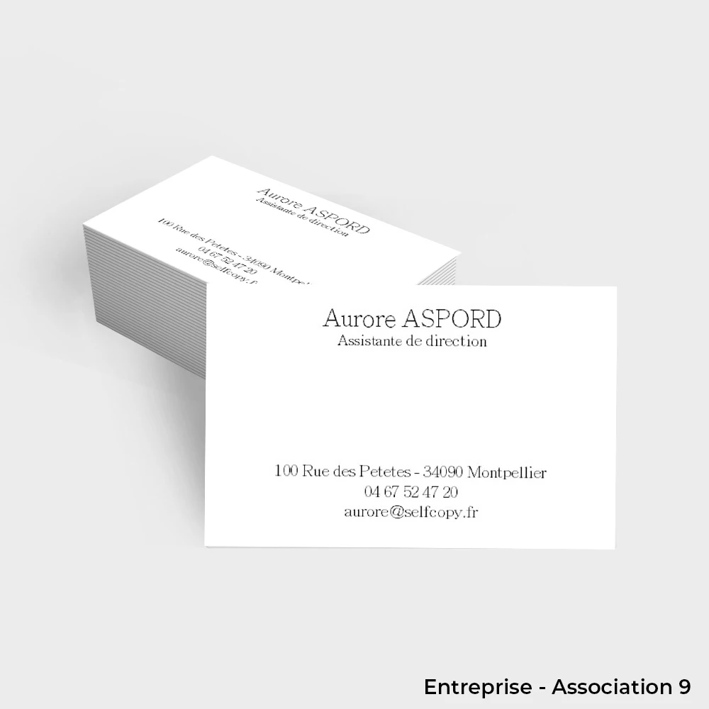 Cartes de visite Entreprise Association – Image 9