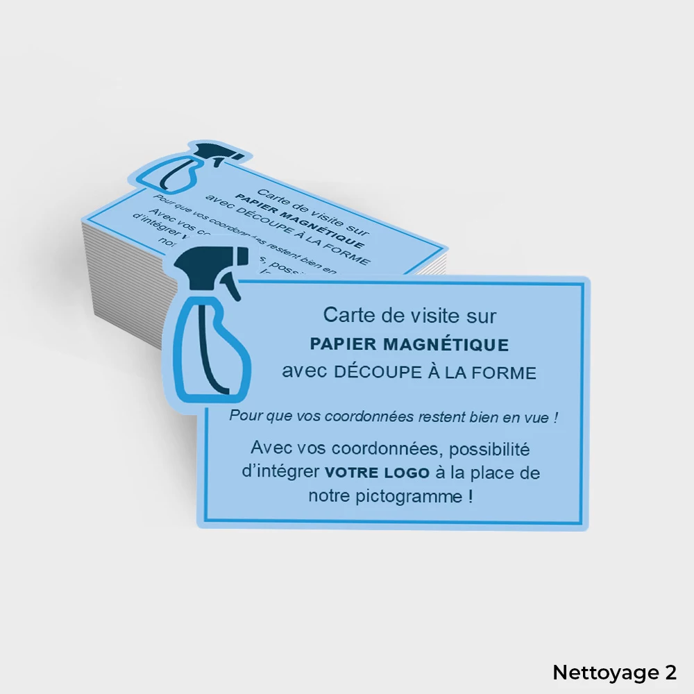 Cartes de visite Nettoyage – Image 2