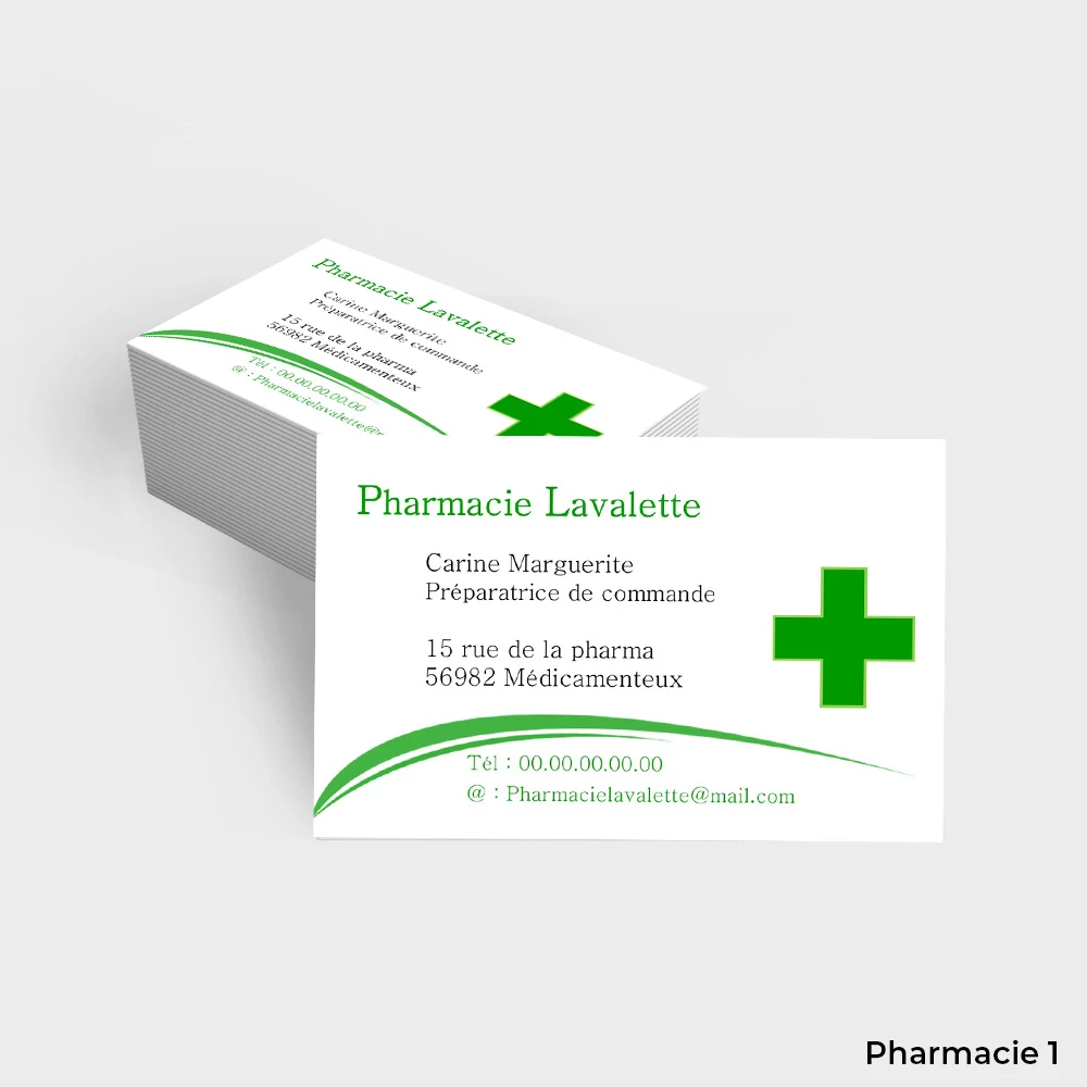 Cartes de visite Santé – Image 8
