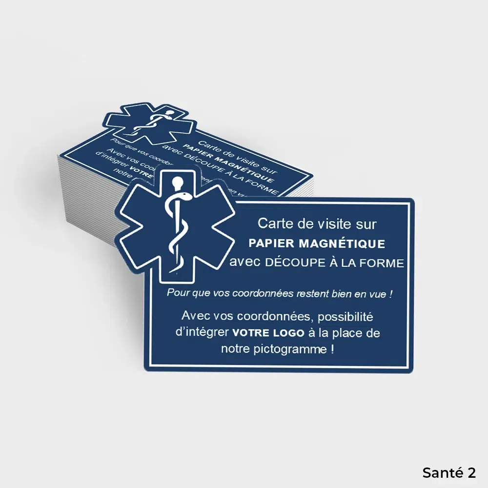 Cartes de visite Santé – Image 2