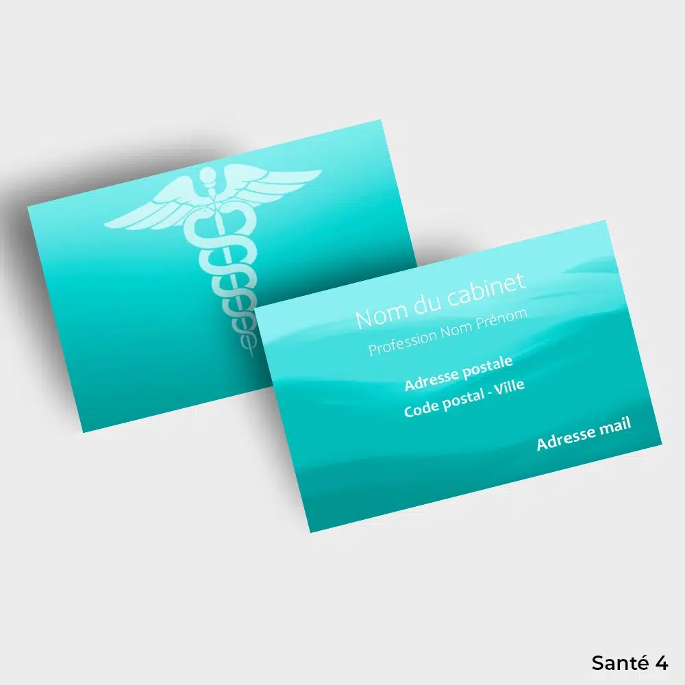 Cartes de visite Santé – Image 4