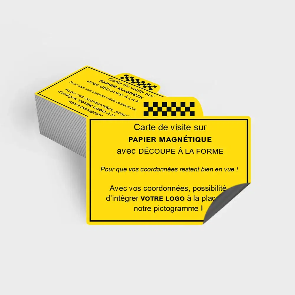 Cartes de visite Magnétique