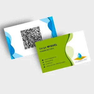 Cartes de visite Indéchirable