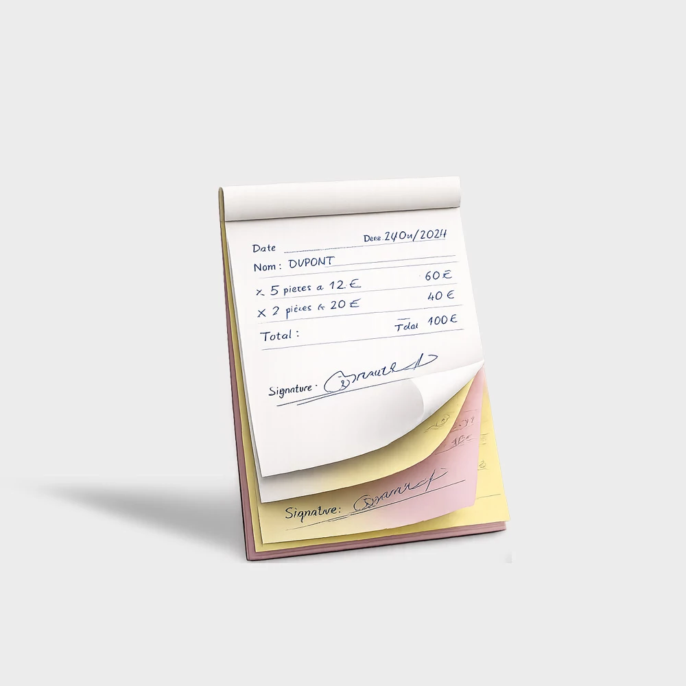Carnet autocopiant